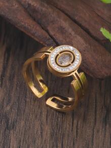 1 vòng bít trang trí bằng đá thạch anh - Vàng - Xem 4