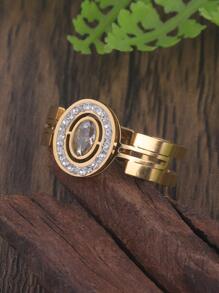 1 vòng bít trang trí bằng đá thạch anh - Vàng - Xem 9