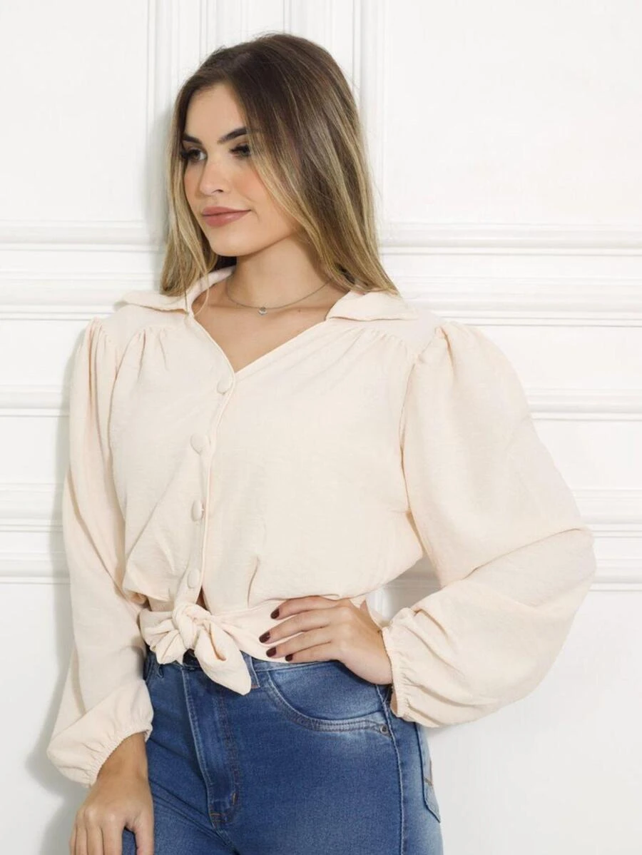 Women T-Shirts - 米色 - 查看 1