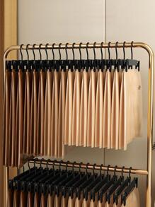 5入組黑色磨砂彈性褲架 - 黑色 - 查看 3