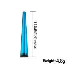 7 chiếc Hình Nón Hình Ống Sừng Kín Hộp Đựng Thuốc Lá Handroll - Nhiều màu - Xem 3