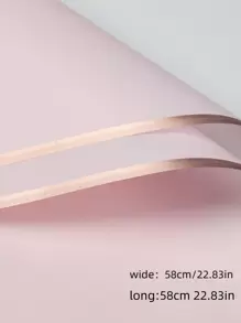 10入組花束包裝禮品包裝用品適用於花店 - 粉色 - 查看 2