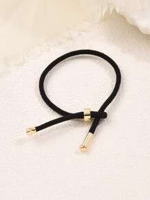 1pc Fashion Minimalist String Bracelet For Women For Daily Decoration - Black - View 10