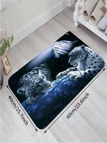 Teppich Leopard Muster, - Verschiedenfarbig - Übersicht 2