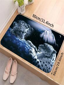 Teppich Leopard Muster, - Verschiedenfarbig - Übersicht 3