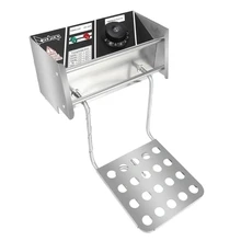 2500W 6L Commercial Electric Deep Fryer Restaurant Stainless Steel 6.3QT - Bạc - Xem 4