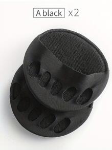 2入組半趾高跟鞋前腳墊 - 黑色 - 查看 4