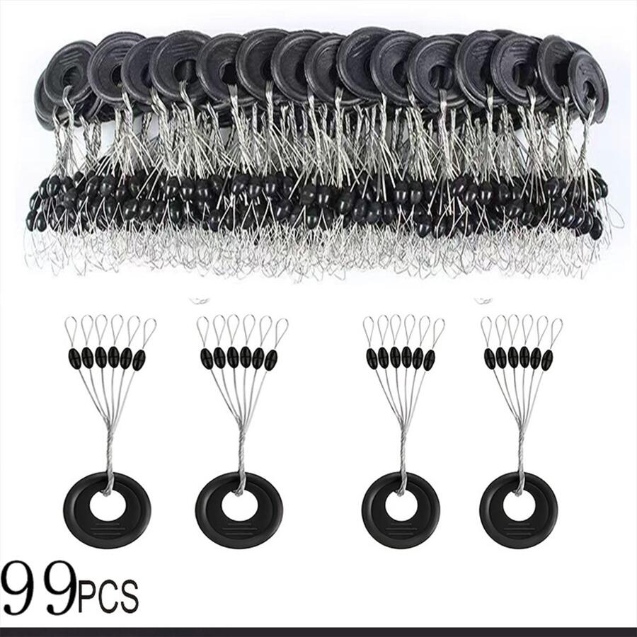 Đầu nối hình bầu dục Dây câu nổi Bobber có nút chặn