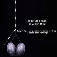 Đầu nối hình bầu dục Dây câu nổi Bobber có nút chặn - màu đen - Xem 7