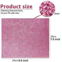 1pc Rhinestone Decor Sticker - Pink - View 7