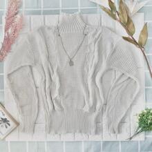 Women Sweaters - 白色 - 查看 1