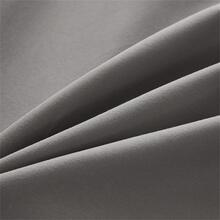 1pc Solid Color Pillowcase Without Filler - Grey - View 4