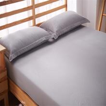 1pc Solid Color Pillowcase Without Filler - Grey - View 2