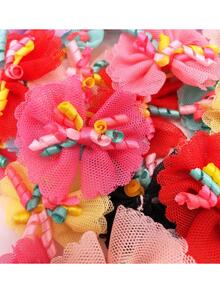 20pcs Cat Flower Head Garland - Multicolor - View 2