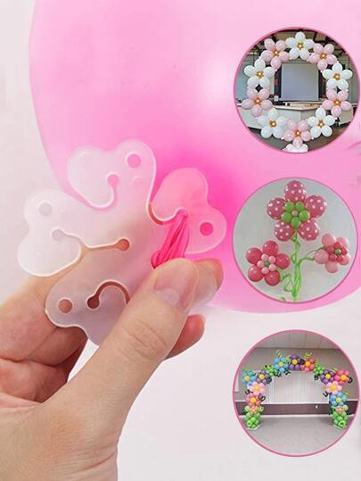10pcs Wedding Party Birthday Background Plastic Balloon Clip