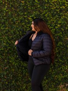 Women Jackets - 黑色 - 查看 2