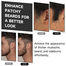 2 Pack Root Touch Up Powder, Cover Up Hair Color For Grays, Root Coverage For Women Men, Roots Concealer For Beard Line Eyebrow, Instantly Shadow Powder For Thinning Grey Hairline - Dark Grey - View 6