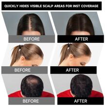 2 Pack Root Touch Up Powder, Cover Up Hair Color For Grays, Root Coverage For Women Men, Roots Concealer For Beard Line Eyebrow, Instantly Shadow Powder For Thinning Grey Hairline - Dark Grey - View 7