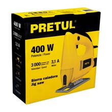 Sierra caladora 400 W 3.1 A, Pretul CALA-P3 24047 - Amarillo - Ver 3