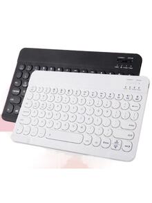 Teclado Bluetooth, Tablet Phone , Mini Recargable Litoy - Blanco - Ver 2