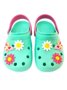 Kids Clogs - 綠色 - 查看 1