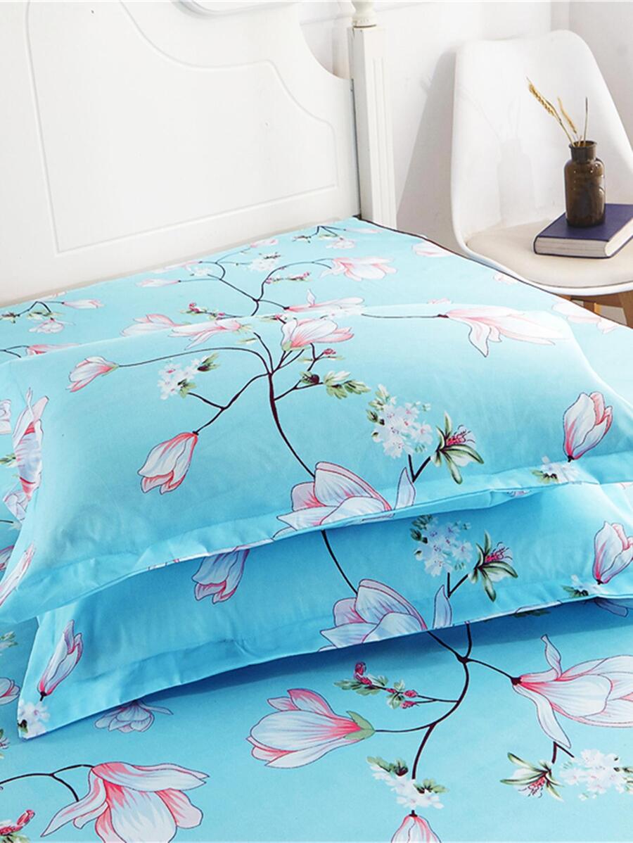 一隻花朵印花枕套不附帶枕芯 - 彩色 - 查看 1