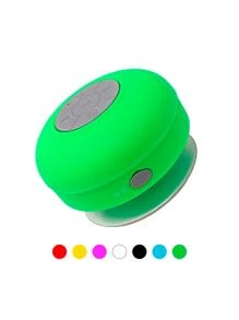 Bocina Impermeable; Bocina Bluetooth para Regadera; Bocina Bluetooth Recargable Regadera Contra Agua; Bocina Bluetooth Portátil; Altavoz de Ducha Bluetooth - Verde - Ver 3