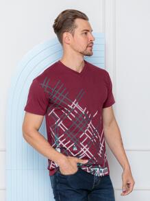 Men T-Shirts & Tanks - Màu Đỏ Sâu - Xem 1