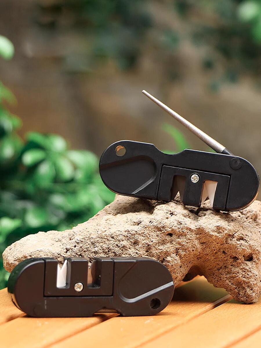 1入組四合一便攜刀工具,多功能戶外便攜磨刀器