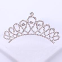 1PC Children's Crown Hair Comb, Head Accessories Princess Bride With Dress Wedding Dress Headdress