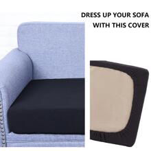 Water Resistant Sofa Cushion Slipcovers, RV Seat Cushion Covers High Stretch Furniture Protector, Washable Covering Coats for Camper - Black - View 3