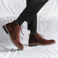 Botas formales/casuales para hombre - Marrón - Ver 2