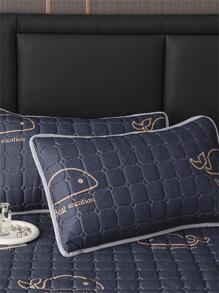 1 tấm ga trải giường vừa vặn họa tiết hoạt hình đáng yêu cho ngôi nhà - Nhiều màu - Xem 5