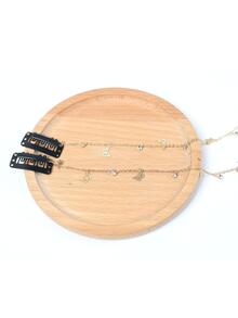 2入組蝴蝶墜飾髮夾 - 金色 - 查看 3