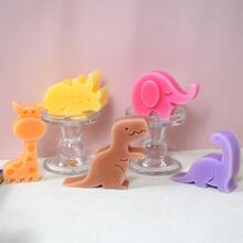 1pc Cartoon Animal Shaped Candle Mold - White - View 4