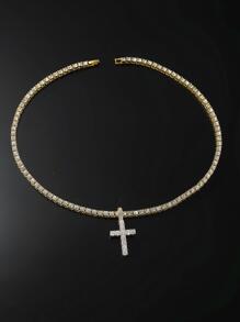 2pcs Twisted Pattern Heart Shaped Pendant Accessories - Yellow Gold - View 3