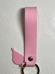 1Pc Màu Hồng Đuôi Ngựa Hình Cô Gái Móc Khóa Với Tinh Tế Hình Xe Ô Tô Móc Khóa Và Ba Lô Mặt Dây Chuyền, phụ Kiện Dễ Thương Cho Bé Gái - Hồng - Xem 3