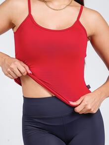 Women Tank Tops & Camis - Đỏ - Xem 4