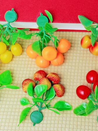 6 piezas Imanes de nevera con forma de fruta, mejor regalo para cumpleaños, graduación, decoración de cocina