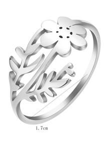 1 vòng bọc nhẫn trang sức quà tặng cho việc đi làm hàng ngày - Bạc - Xem 2