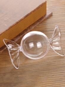 5pcs Clear Candy Wrapping Box, Back To School Valentine Day - Clear - View 2