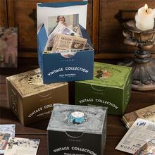 YUXIAN 1 Box Vintage Style Scrapbooking Sticker Set For Journal Decoration And Diy Crafts - Multicolor - View 8