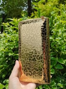 Gold/Black/Rose Red Zipper Wallet Stylish Design With Large Capacity For Women Wallet Purse Wallet Long Wallet - Gold - View 1