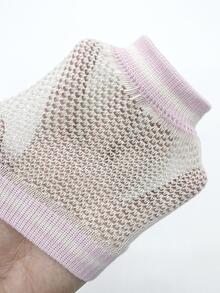 Niños con patrón de gato con diseño de parche para vida diaria - Rosa - Ver 3