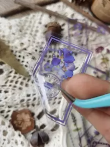 1pack 30pcs Transparent Pet Decorative Labels Stickers With Plant & Flower Prints And Stamp-Like Borders For Diy Scrapbooking Back To School - Multicolor - View 4