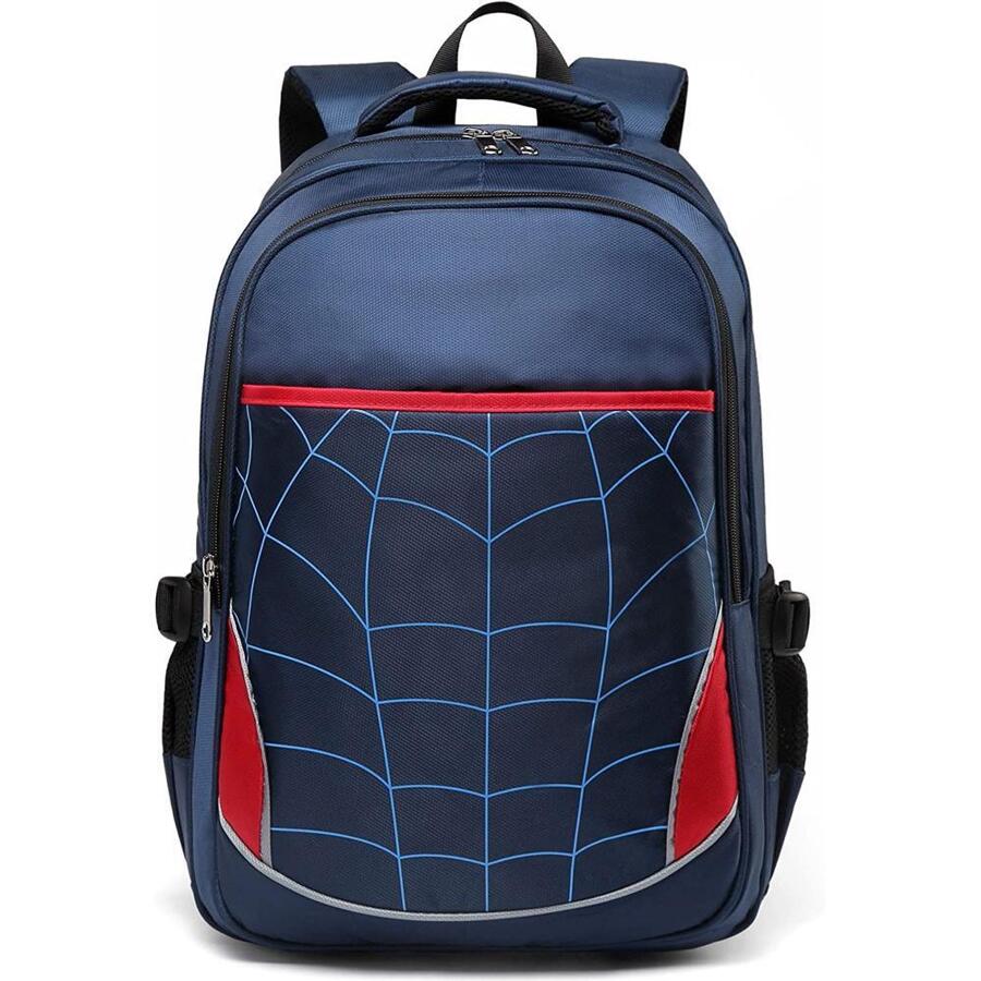 Kids Backpack For Boys Elementary School Bags Durable Kindergarten Bookbags Elementary Primary Durable Kindergarten Bookbags Unicorn Book Bag Lightweight For Kids Back To School Travel Birthday Gift 17 Inch Age 5-9 - 寶藍色 - 查看 1