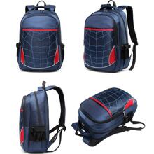 Kids Backpack For Boys Elementary School Bags Durable Kindergarten Bookbags Elementary Primary Durable Kindergarten Bookbags Unicorn  Book Bag Lightweight  For Kids Back To School Travel Birthday Gift 17 Inch Age 5-9 - 寶藍色 - 查看 2