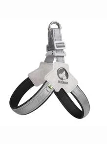 1入黑色寵物y形透氣胸背帶