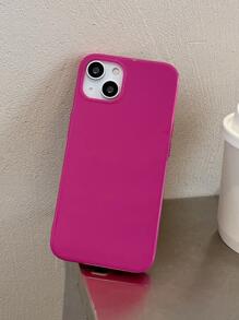 1 Ốp lưng điện thoại thạch màu kẹo bóng cổ điển tương thích với Apple 16 Pro Max, 16E, 14/13, 12, 11 Pro Max, XS Max, X, XR, 8, 7, 6S, Plus, Mini và Galaxy A13 5G, S21 FE 5G, A15, A21S, A34, A12, S21, S25, v.v. Ốp lưng điện thoại chống sốc, thích hợp làm quà tặng sinh nhật, tặng bạn gái, bạn trai hoặc sử dụng cá nhân - Màu Hồng Tươi - Xem 4