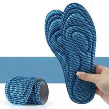 運動鞋墊抗菌防異味高彈力減震吸汗透氣 - 藍色 - 查看 3